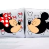 Kit Fronhas Personalizadas Casal Namorados Mickey Minnie 10